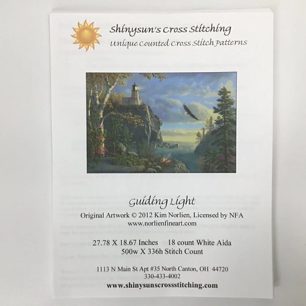 Shinysun's Cross Stitching Printed Pattern Cross Stitch Patterns Guiding Light